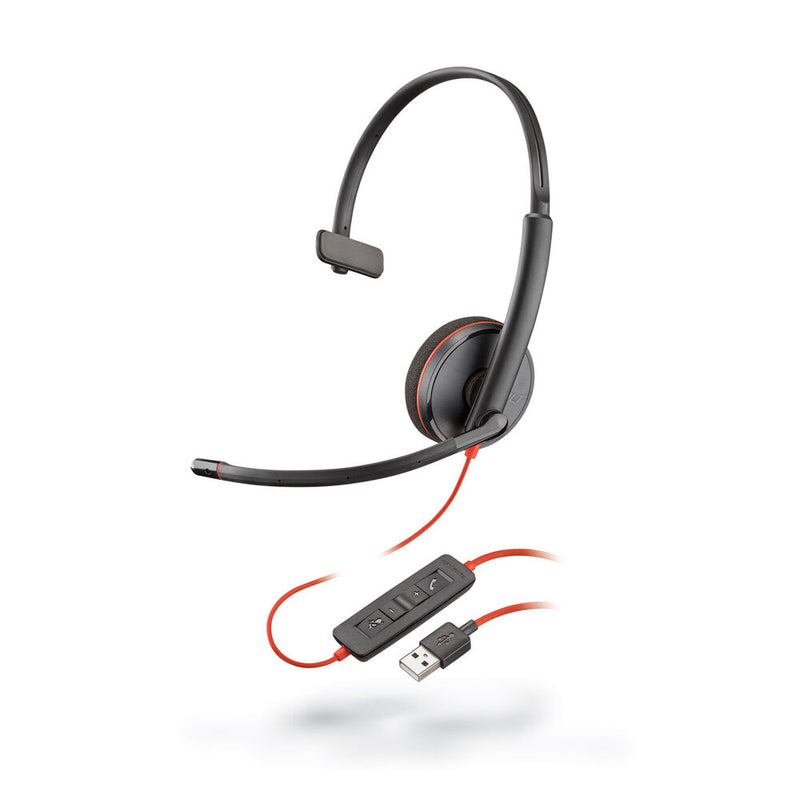 Kopfhörer mit Mikrofon Plantronics 209744-101 (Restauriert A)