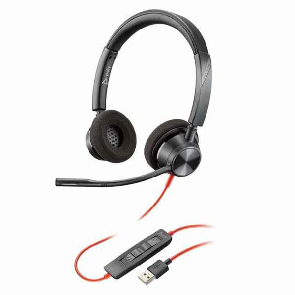 Auriculares de Diadema Poly Blackwire 3320 (Reacondicionado A)