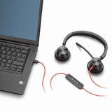 Cuffie Poly Blackwire 3320 (Ricondizionati A)