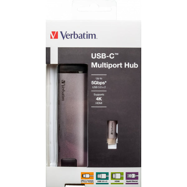 Hub USB-Verbatim USB-C Multiport 49141 (überholt bei+)