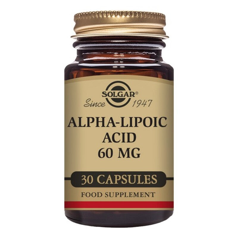 Solgar d'acide alpha-lipoïque 60 mg (30 capsules)