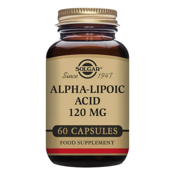 Solgar d'acide alpha-lipoïque 120 mg (60 capsules)