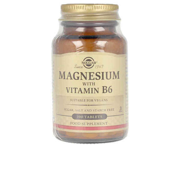 Magnésium + vitamine B6 solgar (100 UD)