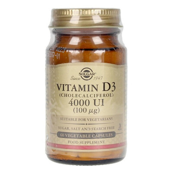 Vitamin D3 Solgar E52907 Pflanzliche Kapseln (60 uds)