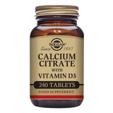 Citrate de calcium avec de la vitamine D3 solgar 1000 mg