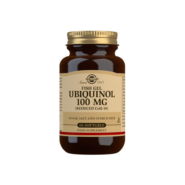 Ubiquinol forma ridotta di Co-Q10 Solgar 100 mg