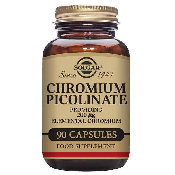 Chromium Picolinate Solgar 200 mcg (90 capsules)