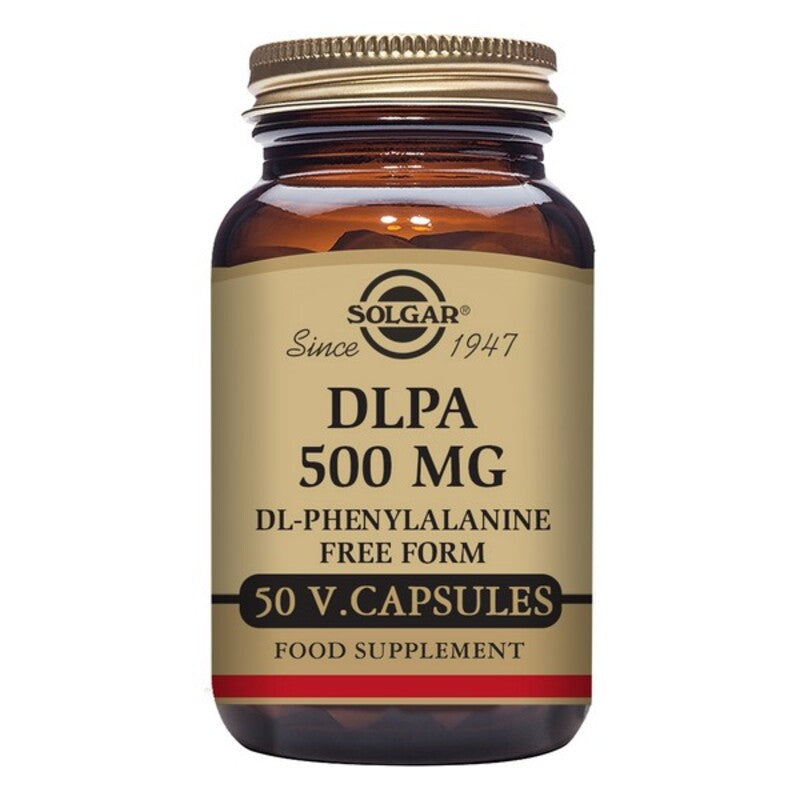 DLPA (DL-Phenylalanin) Solgar 500 mg (50 Kapseln)