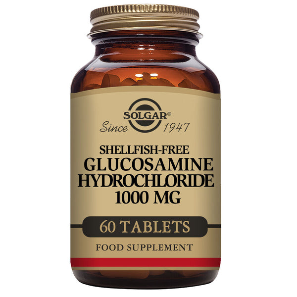 Hydrochloride de glucosamine Solgar 1000 mg (60 comprimés)