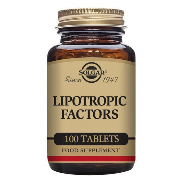 Facteurs lipotropes solgar (100 comprimés)