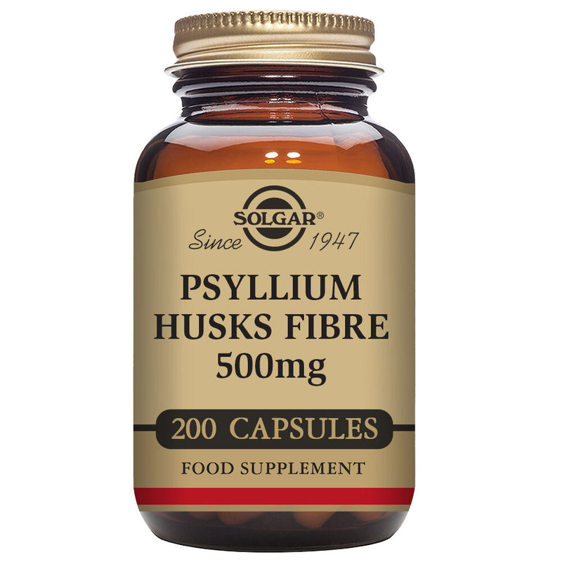 Psyllium Solgar en fibre de balle (200 capsules)