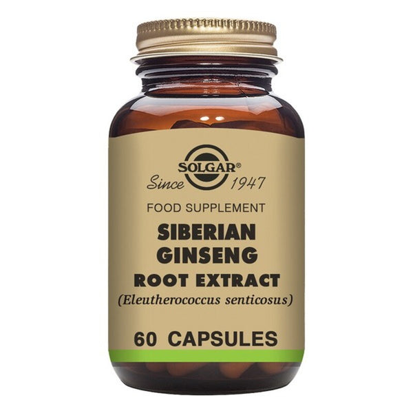 Extrait racine de ginseng sibérien Solgar (60 capsules)