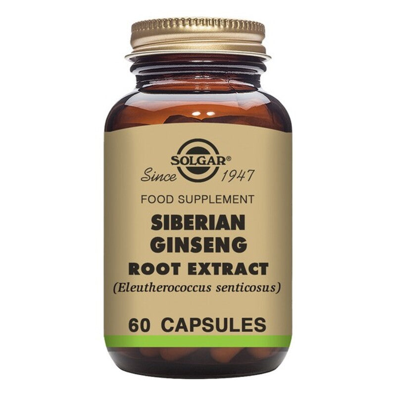 Extrait racine de ginseng sibérien Solgar (60 capsules)