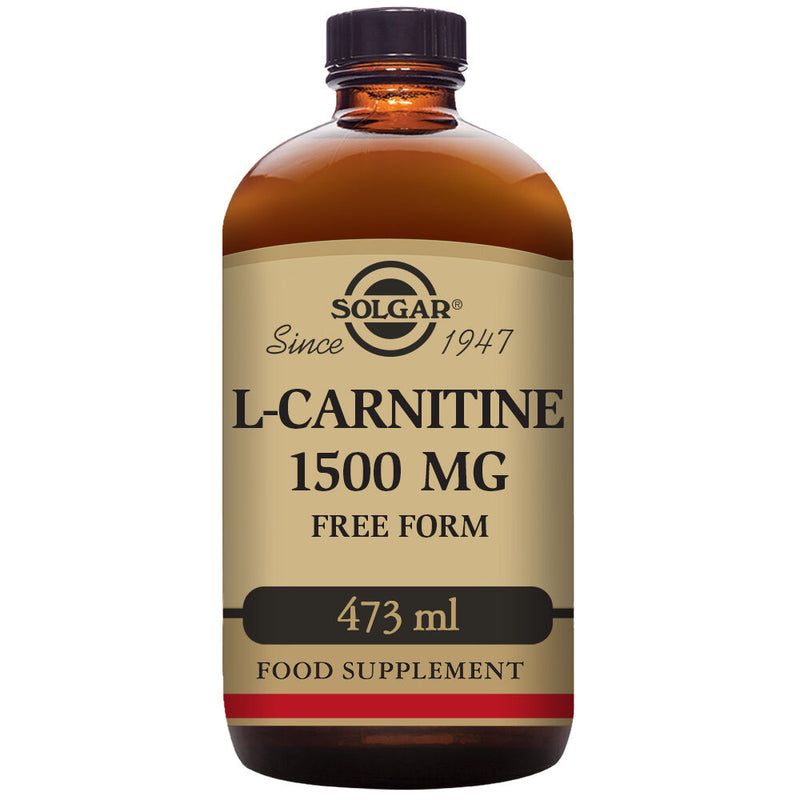 L-Carnitine Liquid Solgar 1500 mg