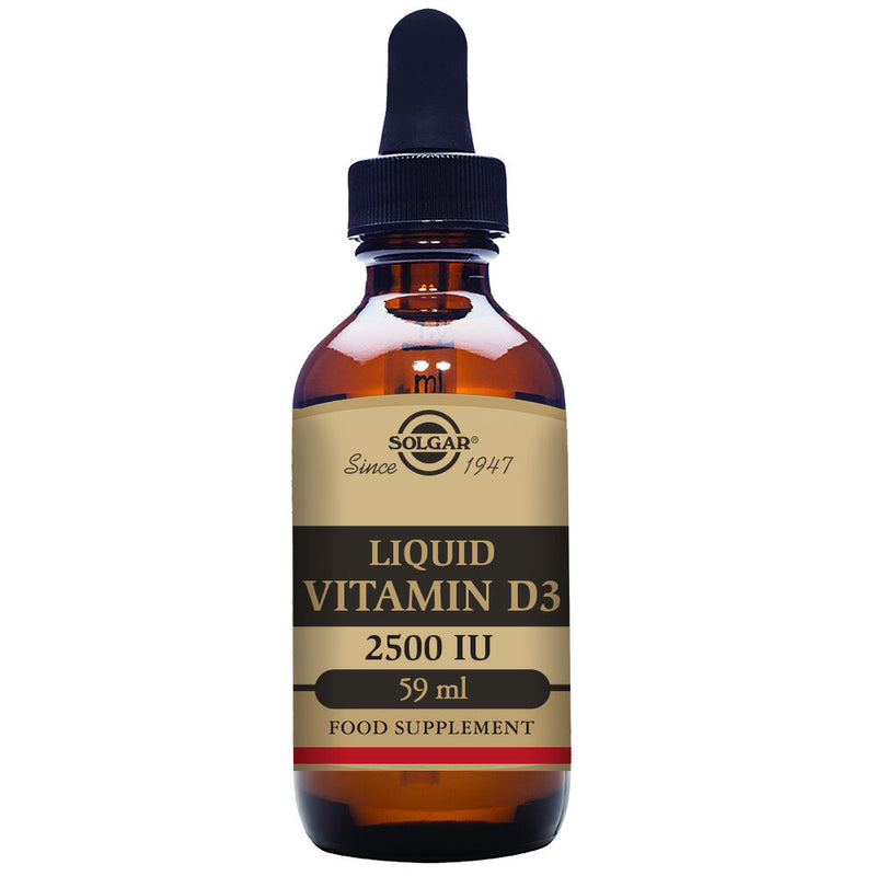 Liquide Vitamine D Solgar 2500 IU