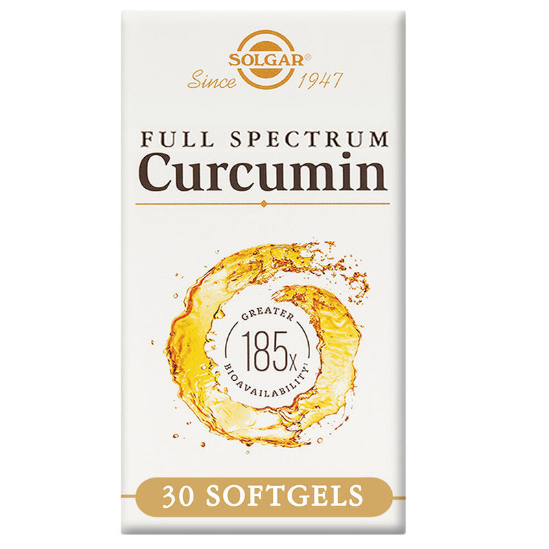 Solgar curcuma à spectre complet (30 capsules)