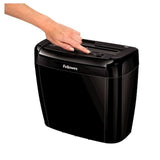 Shredder de papel microcurado Fellowes 36c 12 L 4 x 40 mm 50 hojas negras