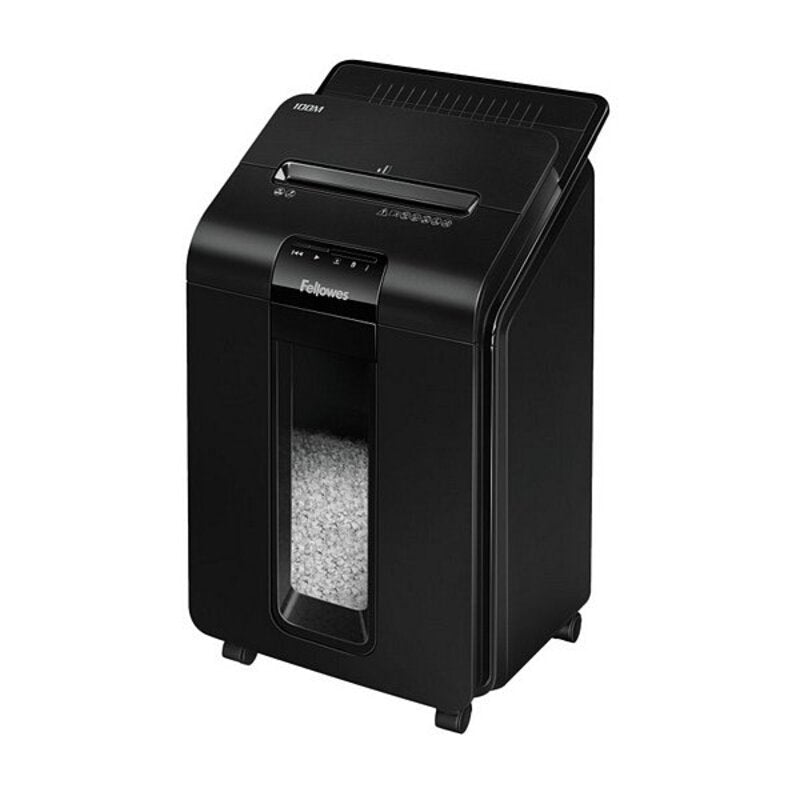 Mikroschnitt-Aktenvernichter Fellowes AutoMax100M Schwarz