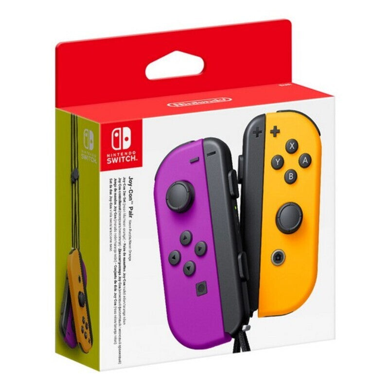 GamePad Wireless Nintendo Joy-Con Viola Orange