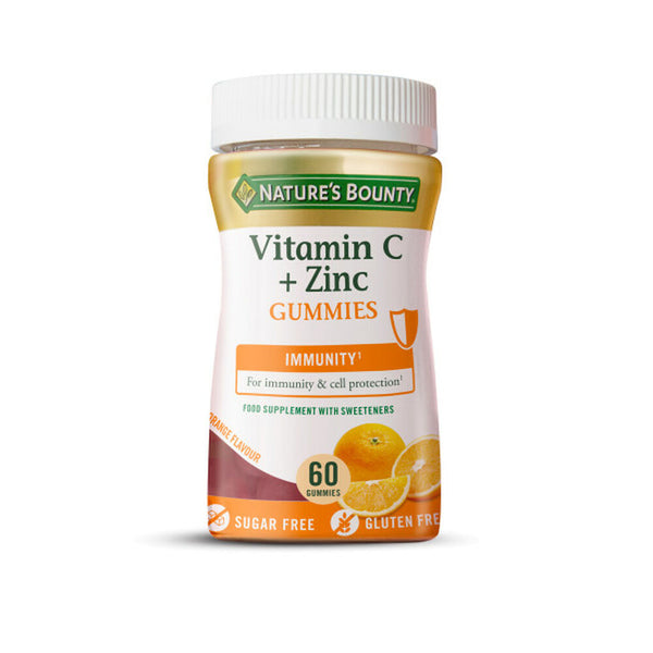 Vitamina C Nature's Bounty Zinco