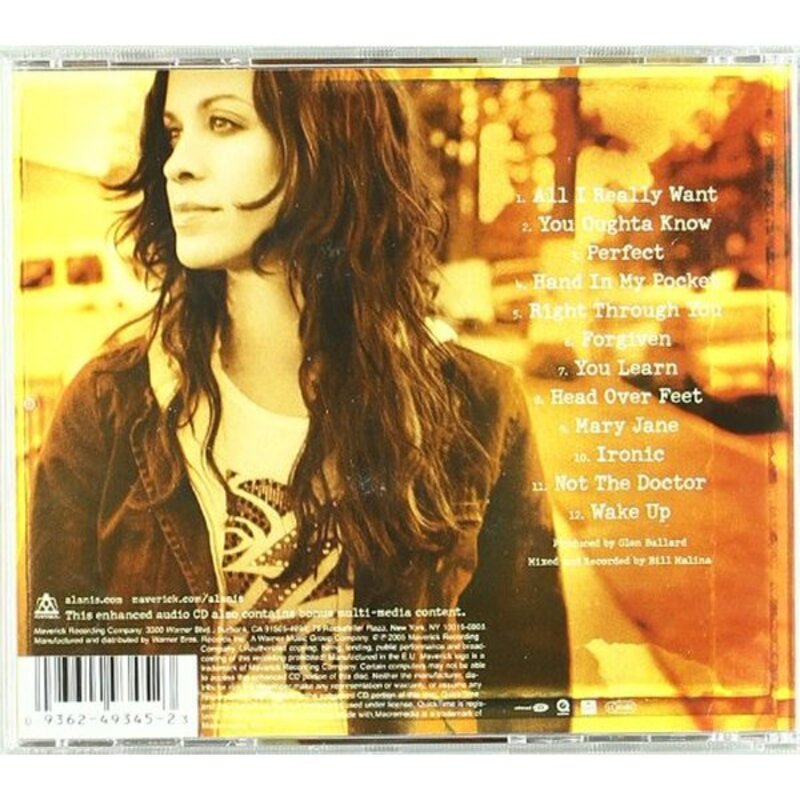 Disco Jagged Little Pill Acoustic Alanis Morissette (Restauriert C)