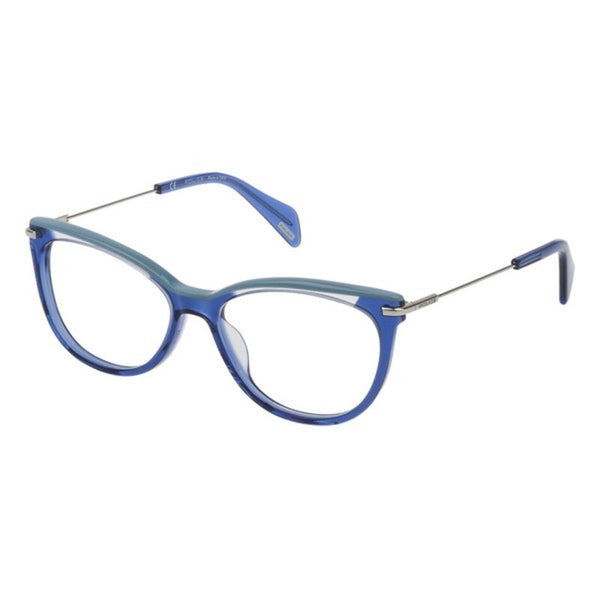 Montatura per Occhiali Donna Police VPL505E530955 Azzurro (ø 53 mm)