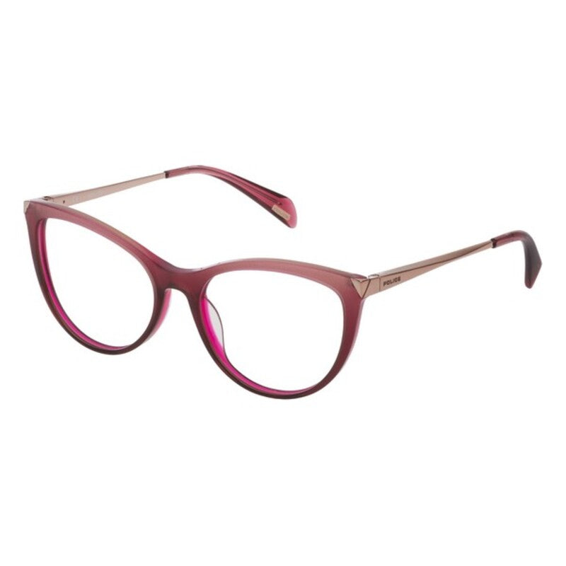 Montatura per Occhiali Donna Police VPL8420GFB Rosa (ø 53 mm)