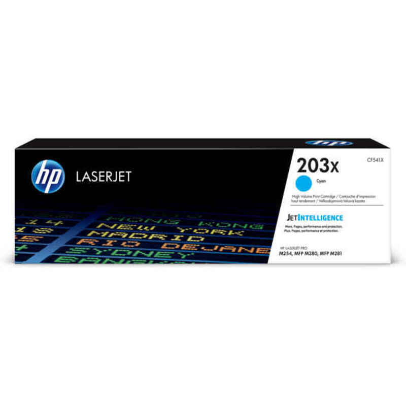 Toner HP 203X Ciano