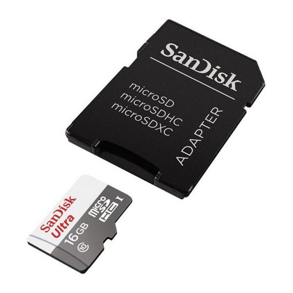 Carte mémoire Micro SD avec Sandisk SDSQUNS -GN C10 80 Mb / S-100 Mo / s adaptateur