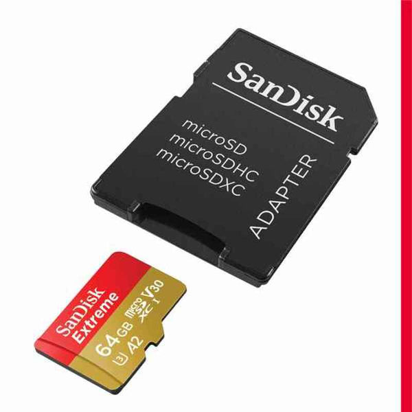 USB-Speicher Sandisk Extreme MicroSDXC UHS-I 64 GB (Renoviert A+)