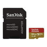 Mikro -SD -Speicherkarte mit Sandisk SDSQXA1 -GNA C10 160 MB/s Adapteradapter