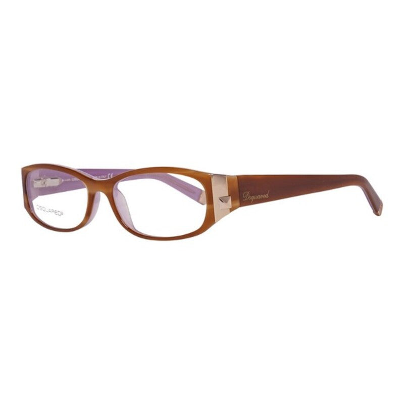 Cadre de Spectacle des femmes DSquared2 DQ5053-053 (Ø 53 mm) Brown (Ø 53 mm)