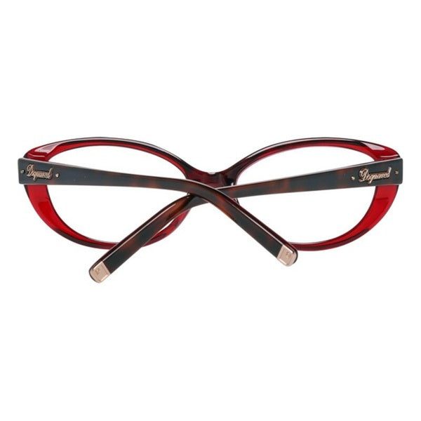 Montatura per Occhiali Donna Dsquared2 DQ5110-056-54 (ø 54 mm) Rosso (ø 54 mm)