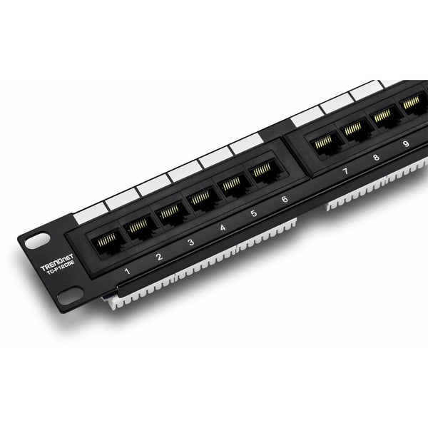 Patch Panel 12 Porte UTP Categoria 5e Trendnet TC-P12C5E