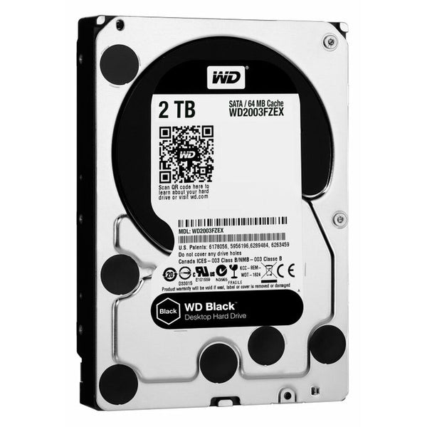 Disque dur occidental numérique noir 3,5 "2 tb sata iii 7200 tr / min