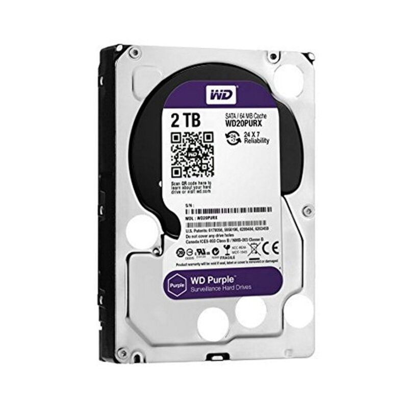 Festplatte Western Digital Sata Purple 3.5 "