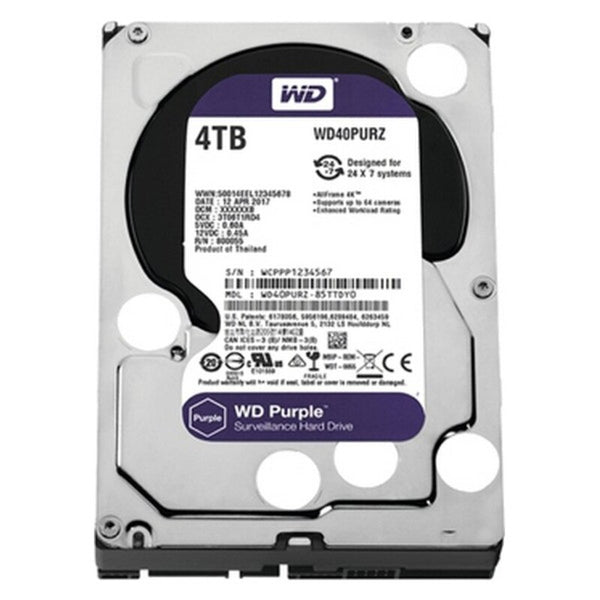 Festplatte Western Digital Sata Purple 3.5 "