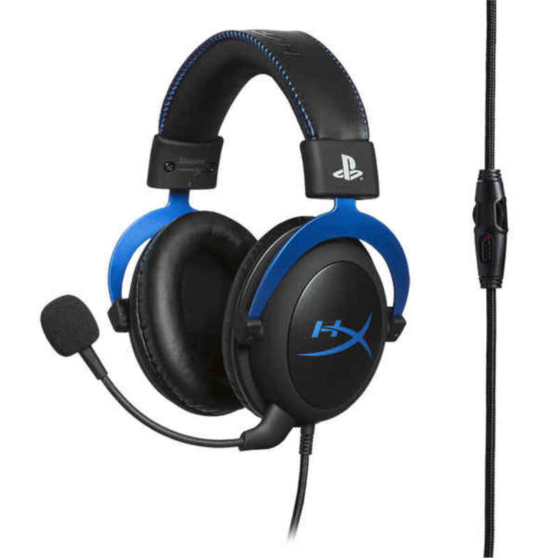 Auriculares con Micrófono Hyperx Cloud PS4 Negro Azul