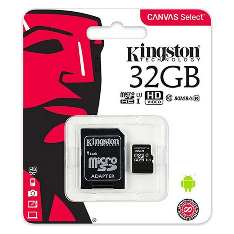 Micro SD Carte mémoire avec adaptateur Kingston Exfat