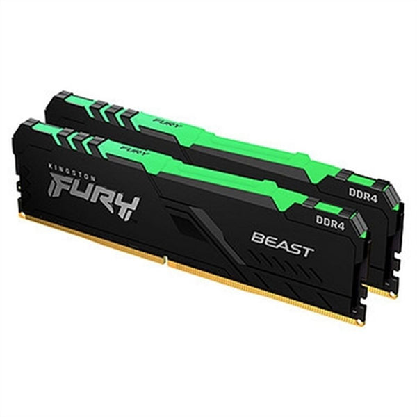 Ram Memory Kingston Fury Beast KF432C16BB1AK2/32 32 GB DDR4 3200 MHz CL16 32 GB RGB