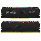 Ram Memory Kingston Fury Beast KF432C16BB1AK2/32 32 GB DDR4 3200 MHz CL16 32 GB RGB