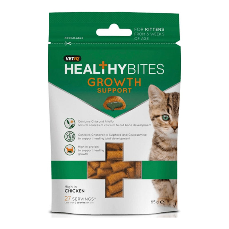 Spuntino per Cat Planet Line Healthy Bites Growth Support (65 g)