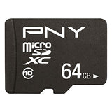 Micro SD Memory Carte with PNY Performance Plus C10 Adaptateur