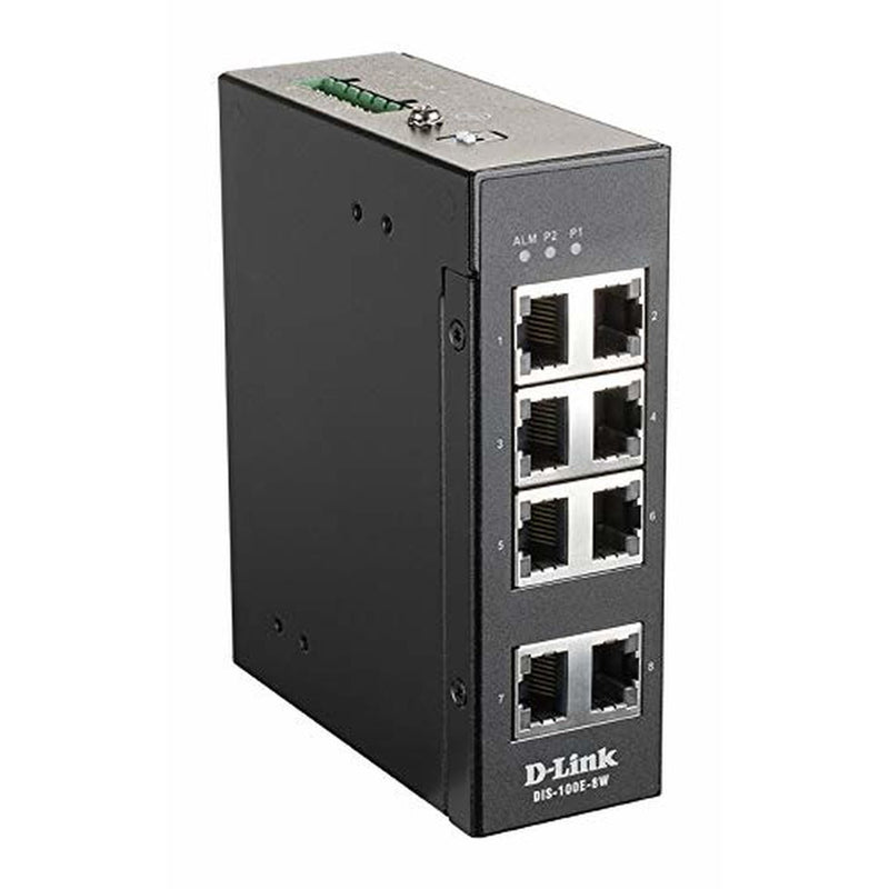 D-Link Dis-100E-8W RJ45 x 8 Garderobenrouter