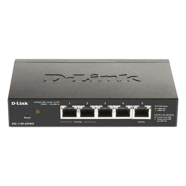 D-Link DGS-1100-05PDV2 5XGBE POE