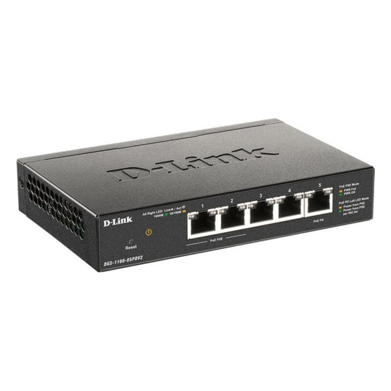 D-Link DGS-1100-05PDV2 5XGBE POE