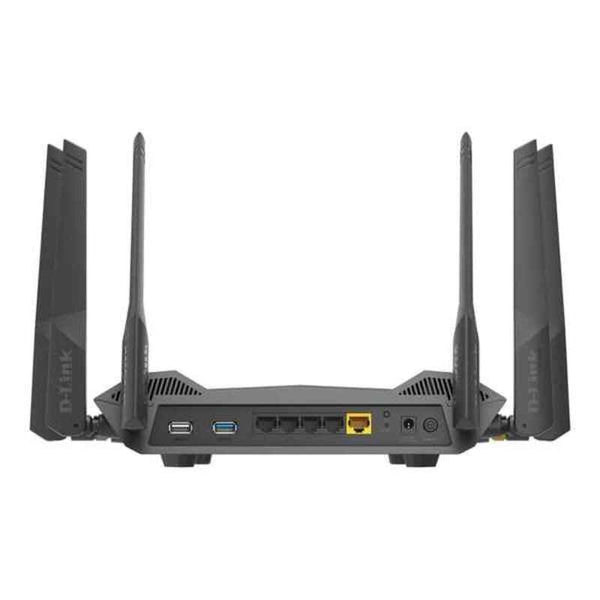 D-Link AX5400 Gigabit Ethernet 4800 Mbps WiFi 6 GHz Router noir