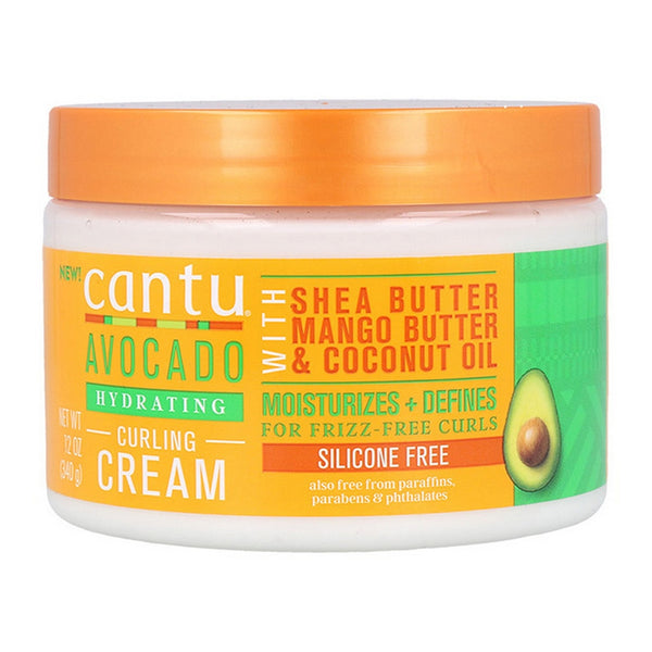 Feuchtigkeitscreme für Curly Hair Cantu Avocado (340 g)