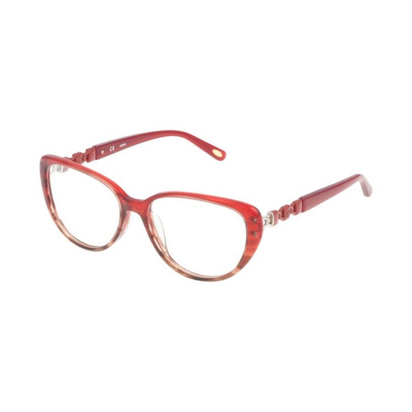 Montatura per Occhiali Donna Loewe VLW879M540ACN Marrone Rosso (ø 54 mm)