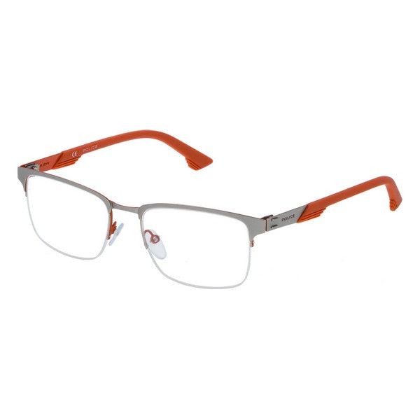 Montatura per Occhiali Uomo Police VPL481530S34 Arancio (ø 53 mm)